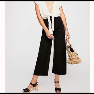 Black pants free people!